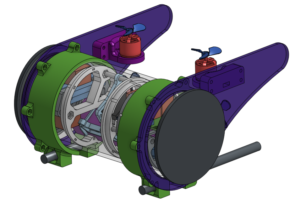 CAD of the ROV