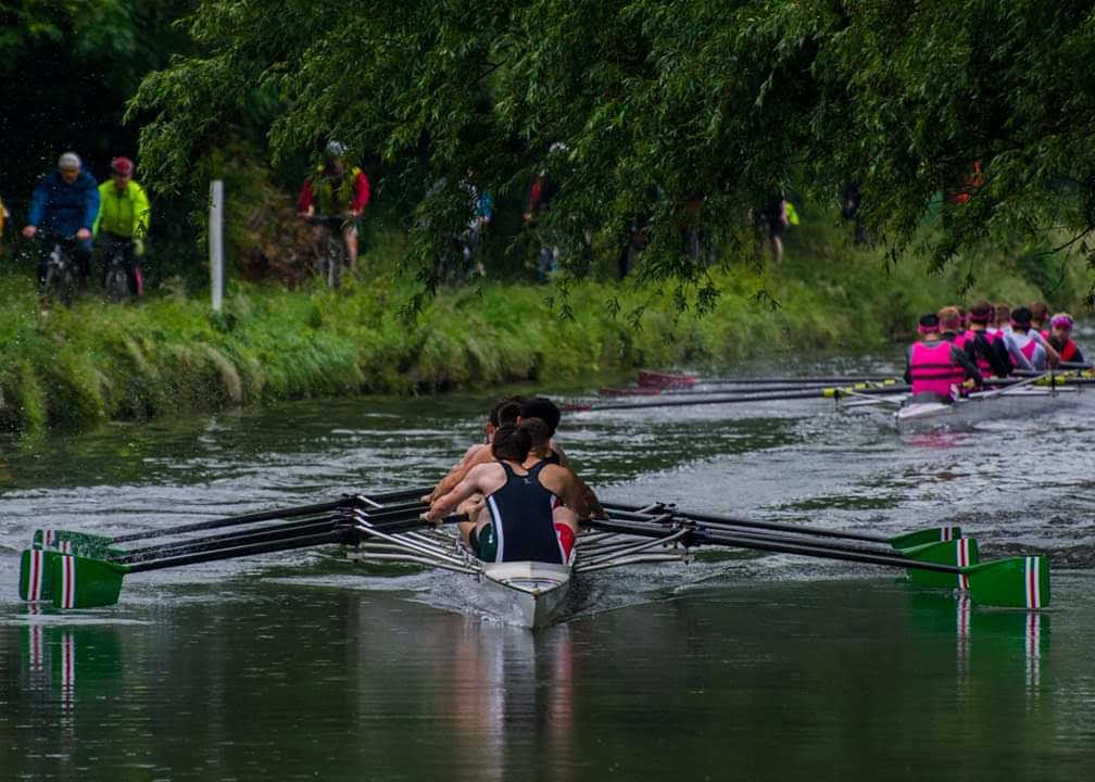 Rowing in May bumps